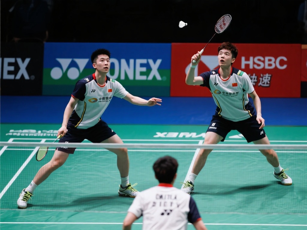 第一局比赛中，全奕陈尝试利用多拍拉吊寻找