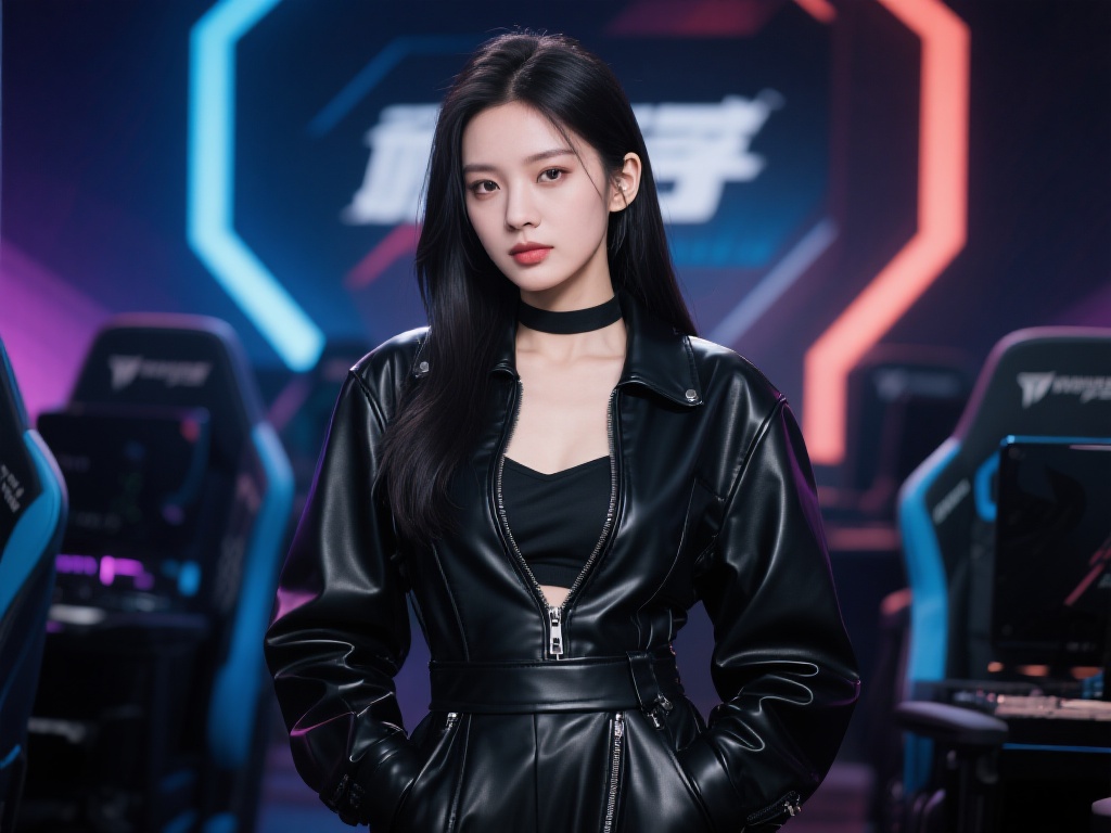 张小薇的黑色皮衣造型究竟拥有怎样的时尚意